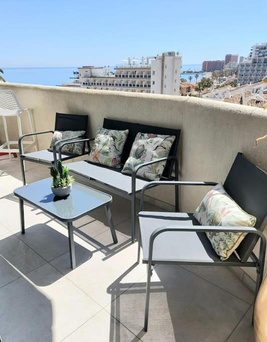 Lux. Frontbeach-Terrace. 5 Pools.Tv. 2 A.C.Netflix Benalmádena Buitenkant foto